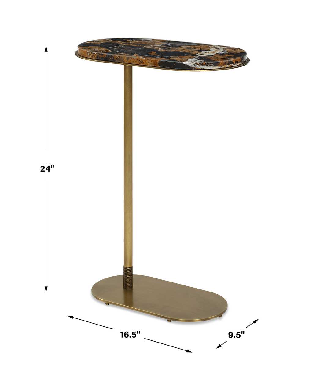 Lozenge Accent Table