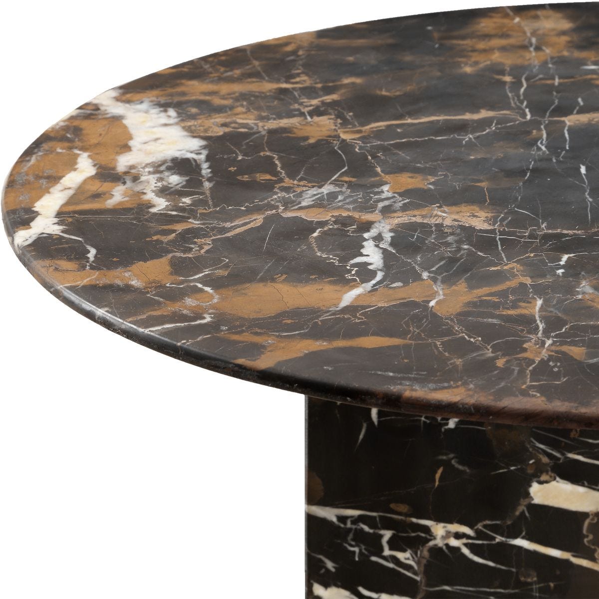 Joist Accent Table - Michelangelo Marble