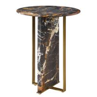 Joist Accent Table - Michelangelo Marble