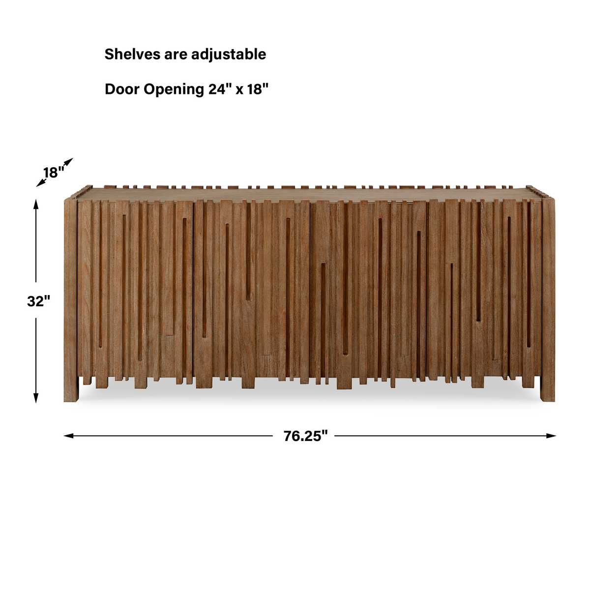 Assemblage 4 Door Cabinet