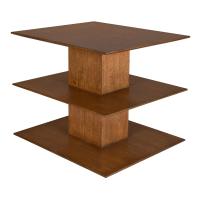 Stash It Side Table - Cocoa Brown
