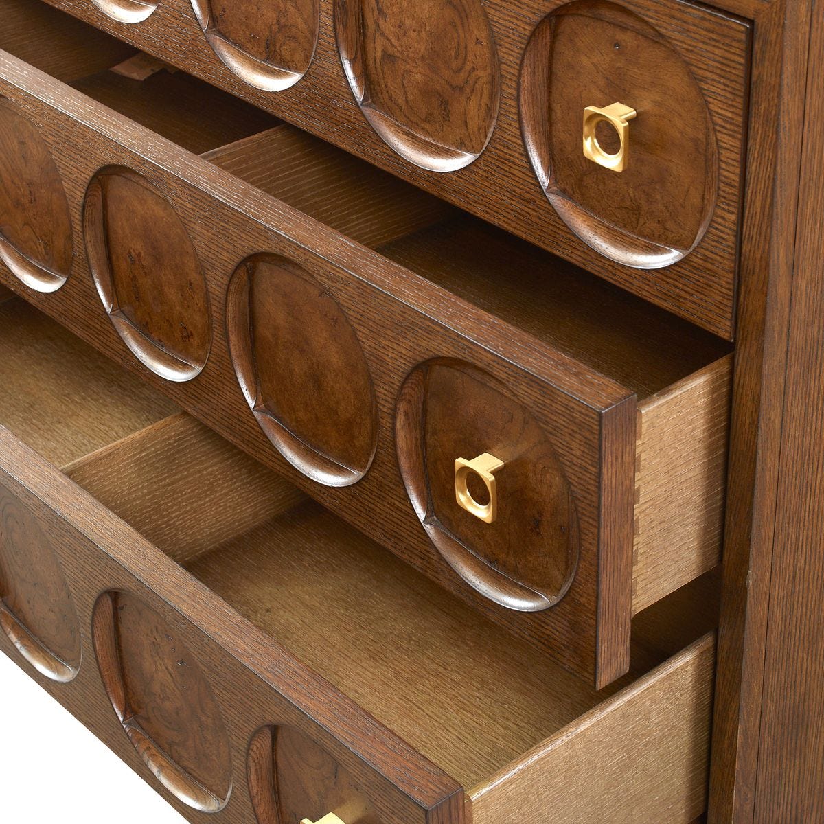 Roundabout 3 Drawer Chest - Cocoa Brown