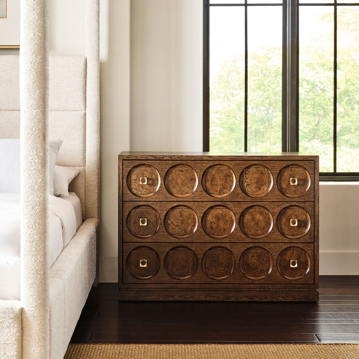 Roundabout 3 Drawer Chest - Cocoa Brown