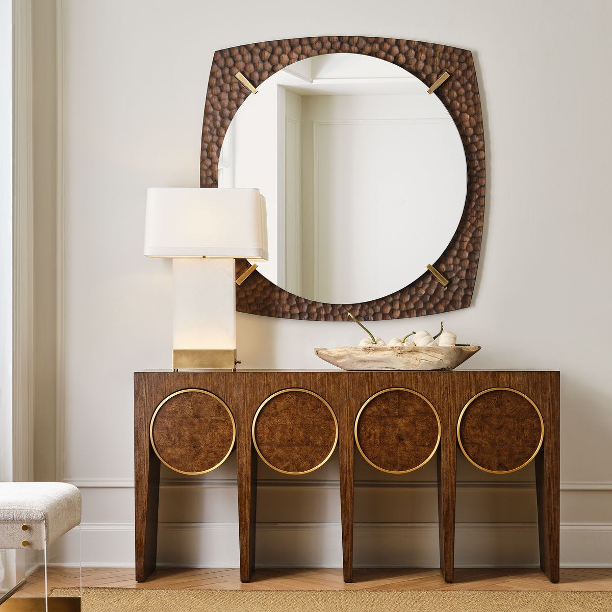 Full Circle Console Table