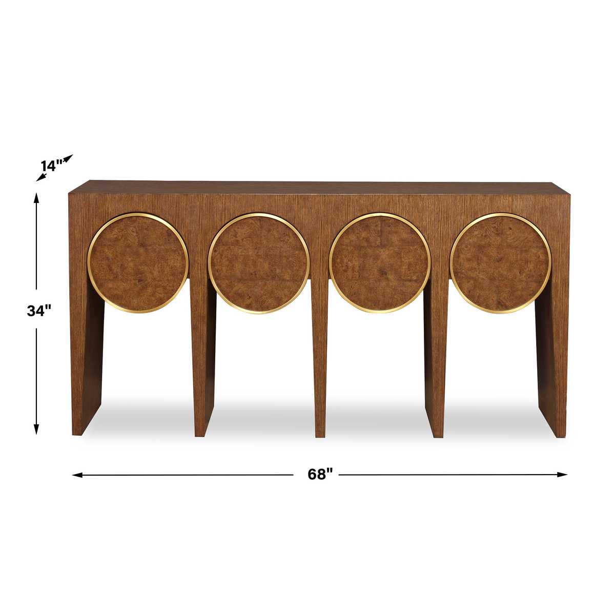 Full Circle Console Table