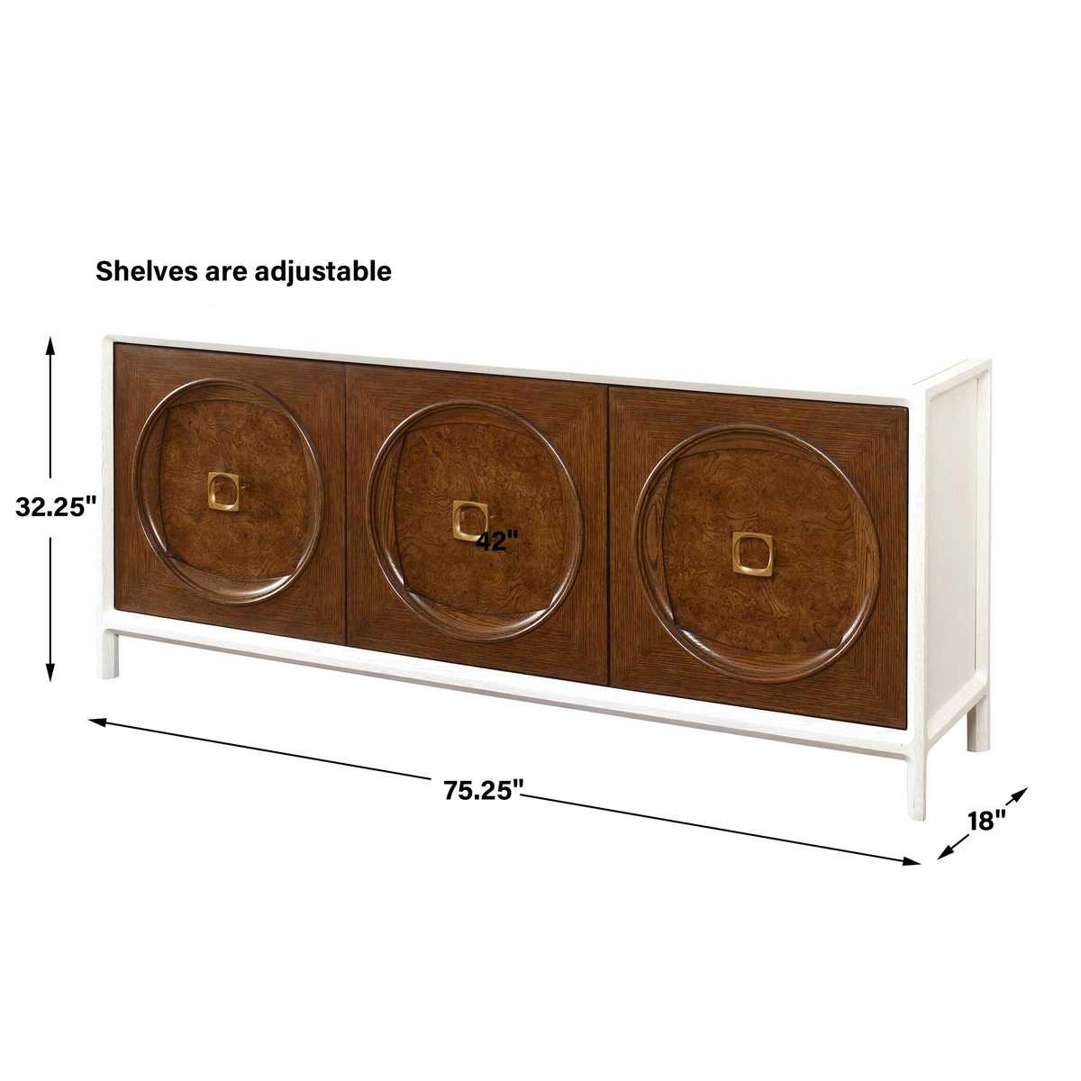 Roundabout 3 Door Cabinet
