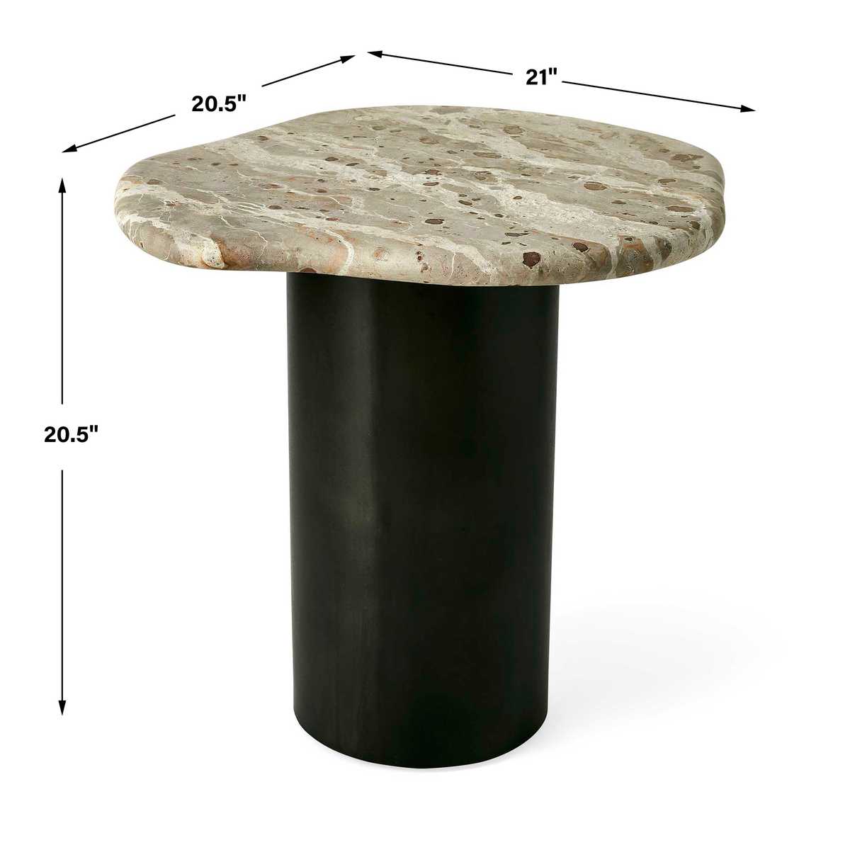 Pool Accent Table, 2 Cartons
