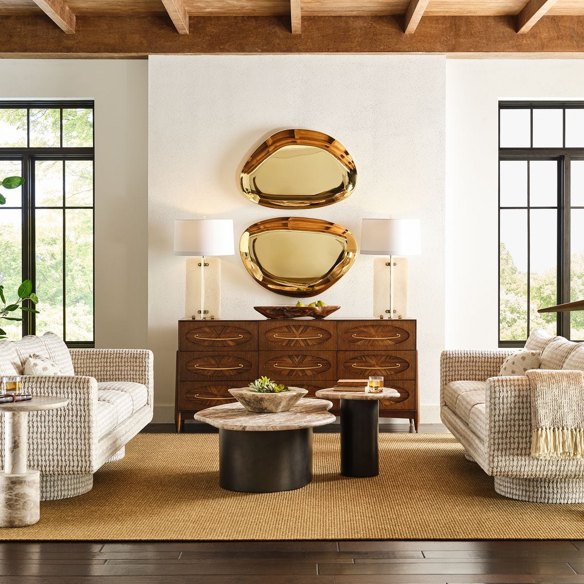 Pool Accent Table, 2 Cartons