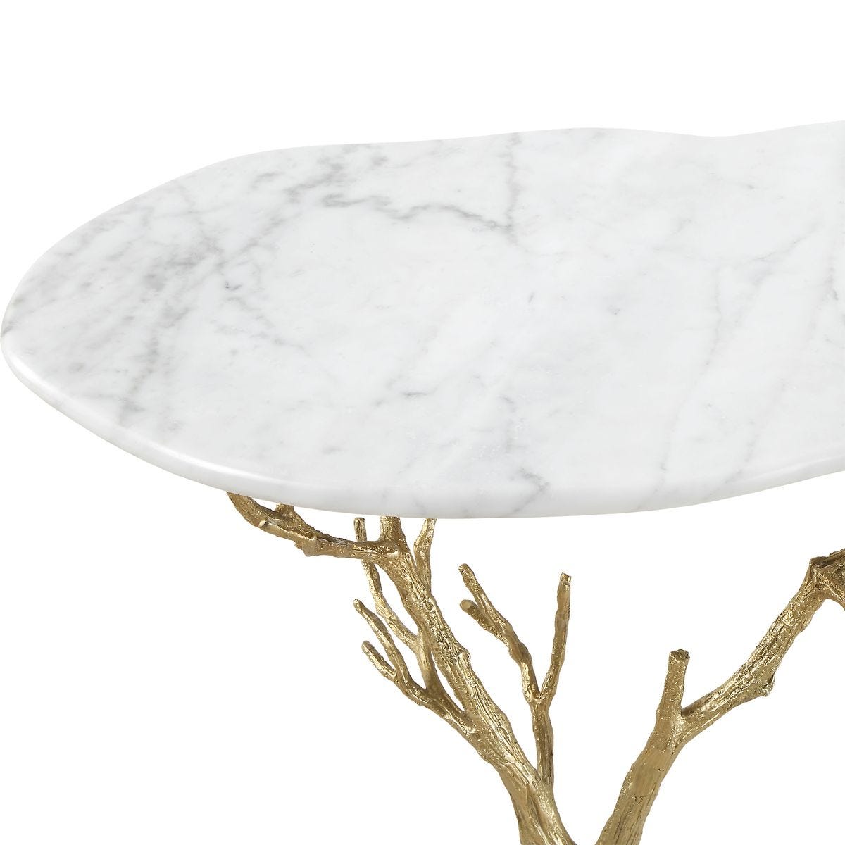 Golden Chestnut Accent Table