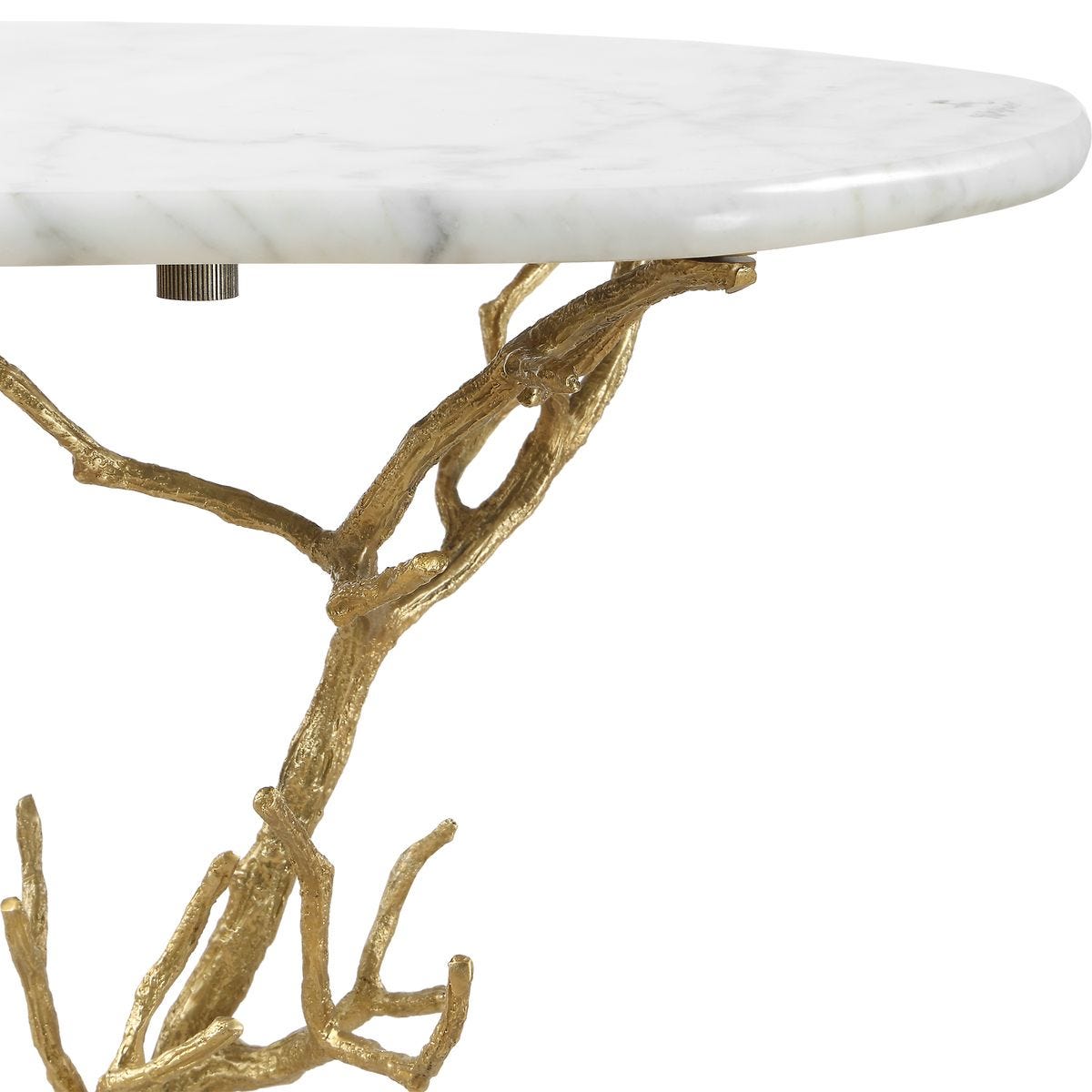 Golden Chestnut Accent Table