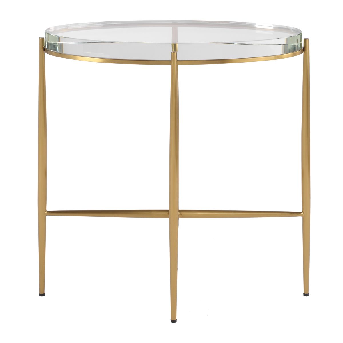 Crystal Clear Accent Table - Oval