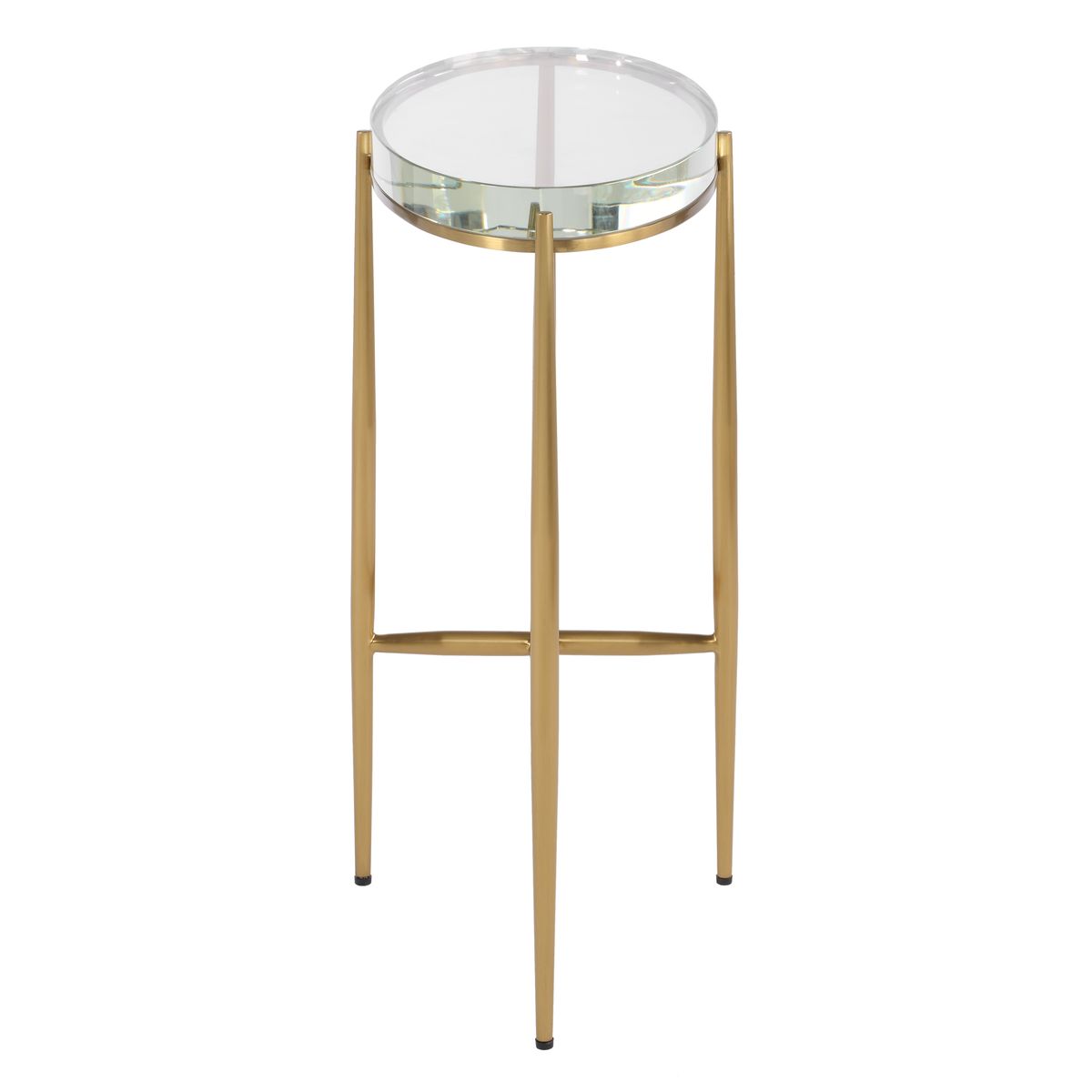 Crystal Clear Accent Table - Oval