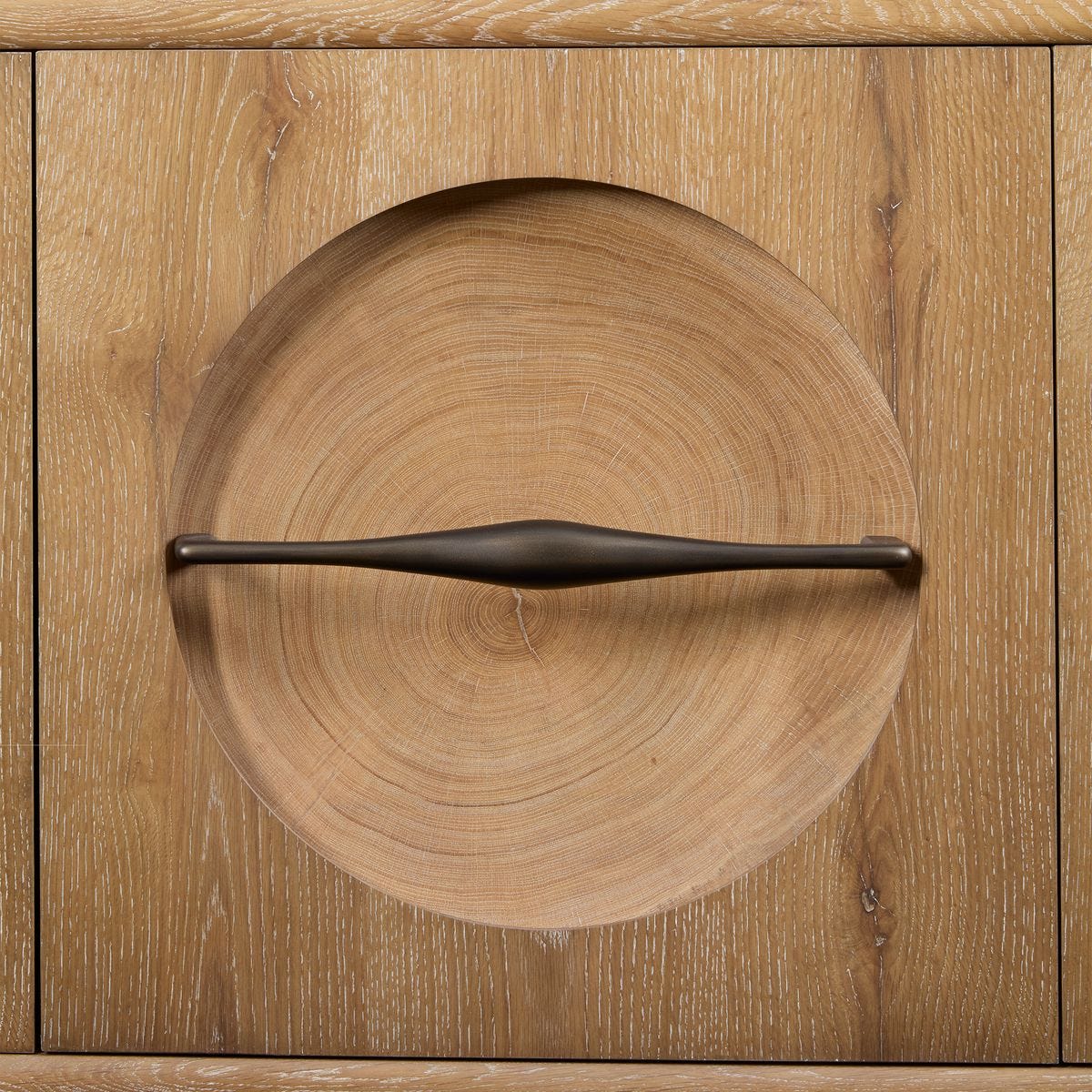 Forest Rings Lighted 3 Door Cabinet