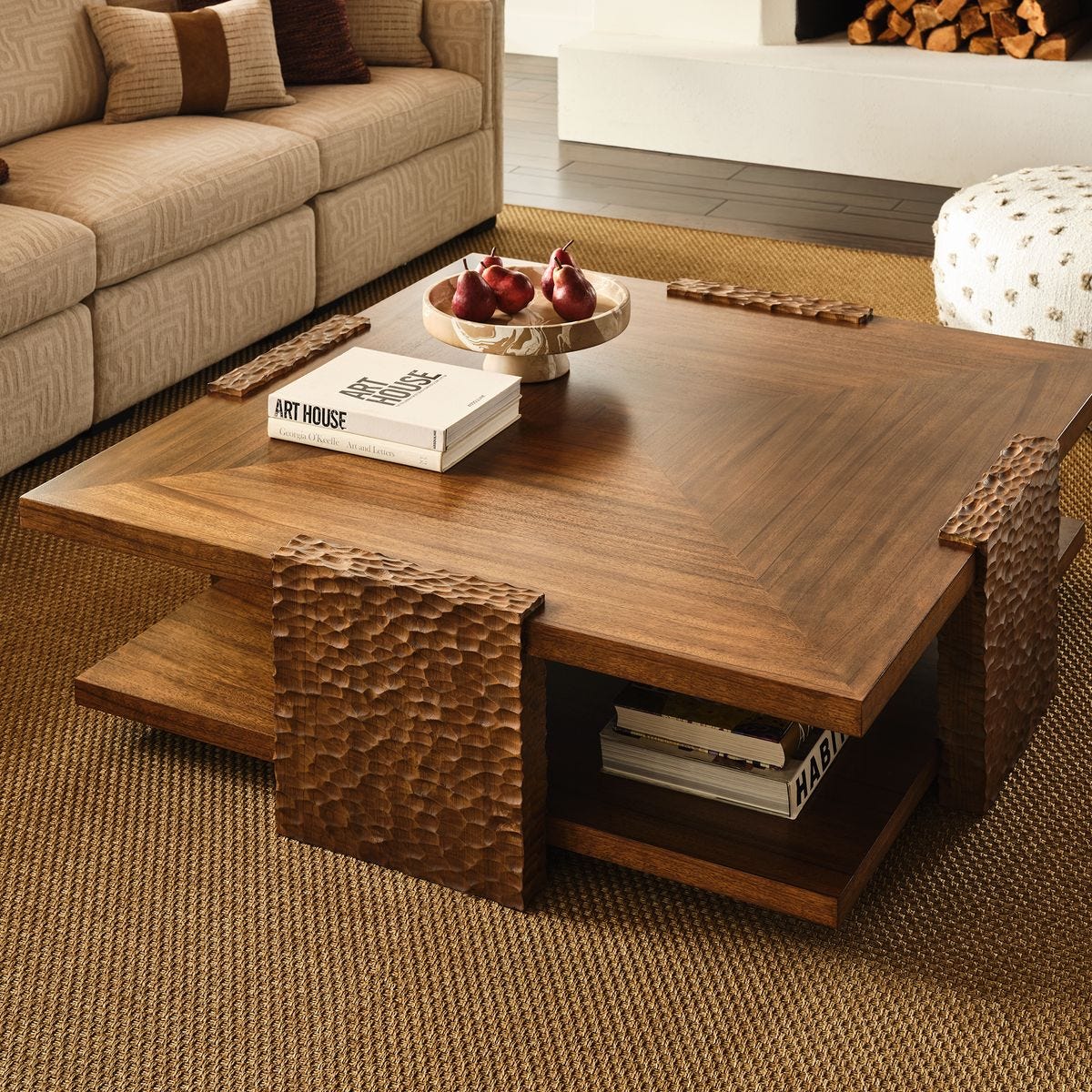 Hewned Joist Coffee Table