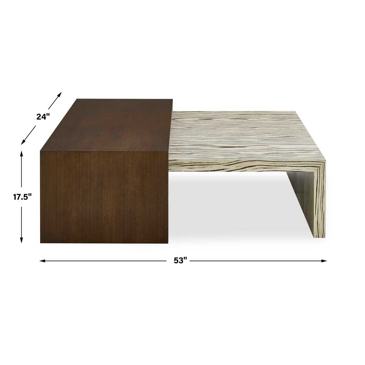 Woodland Code Nested Coffee Tables, S/2