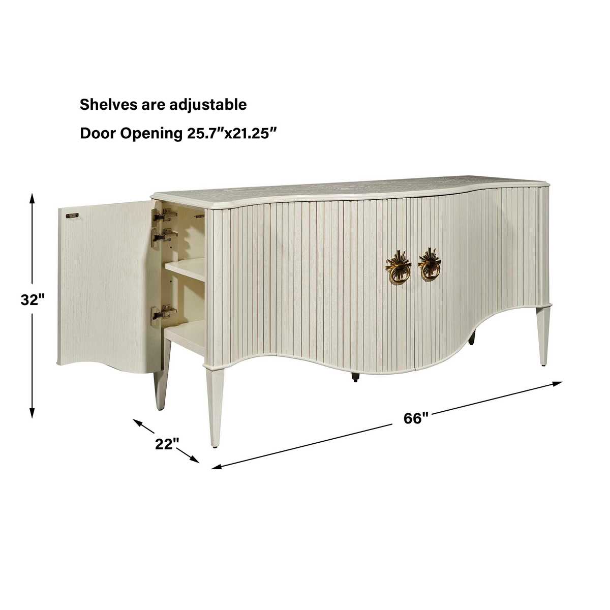 Gustav 4 Door Cabinet