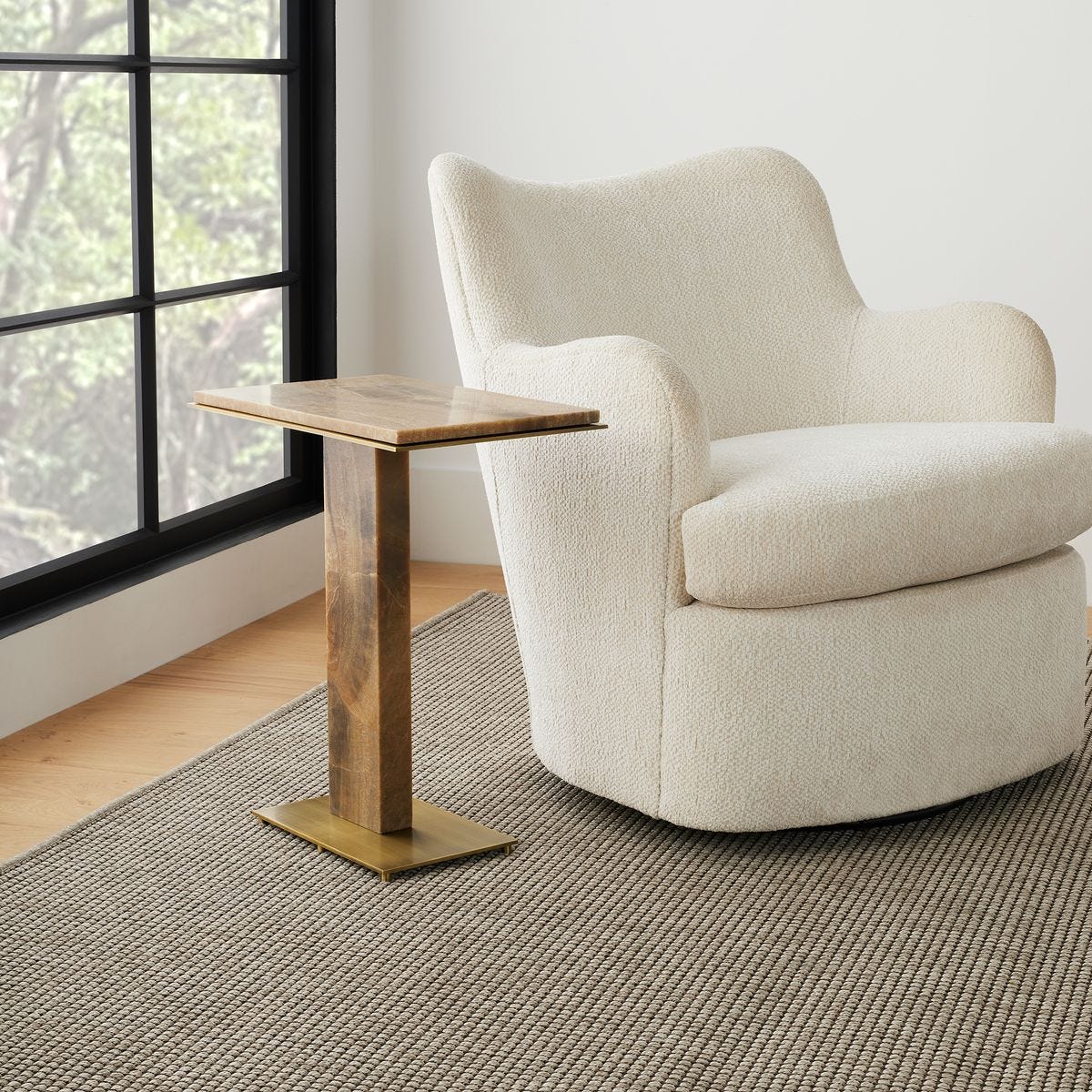 Overhang Accent Table