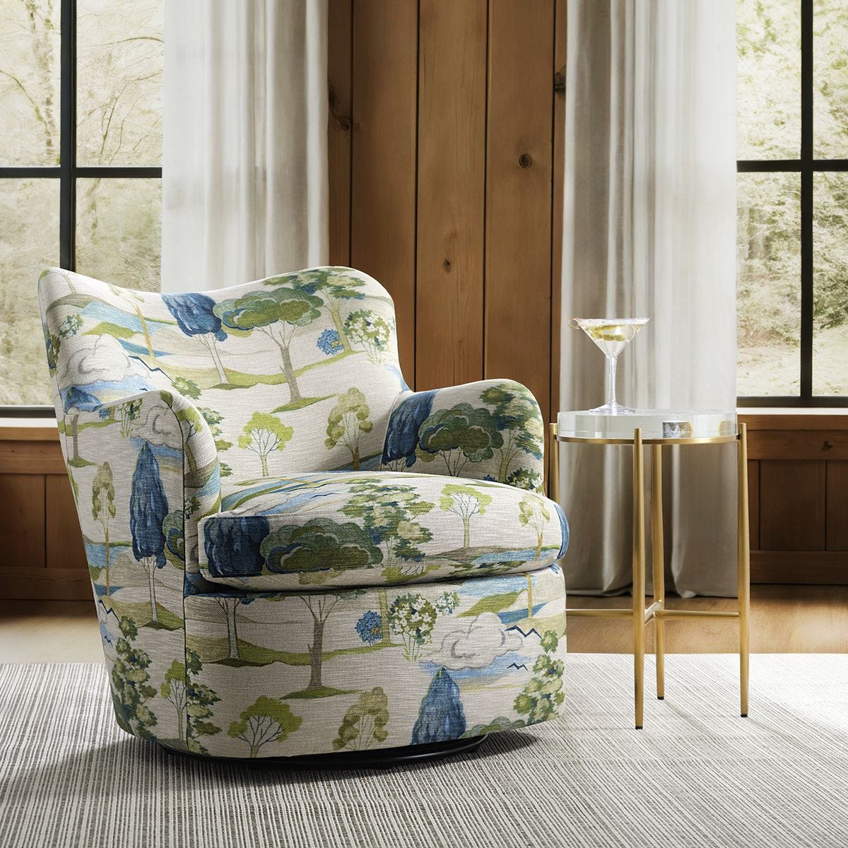 Crystal Clear Accent Table - Round