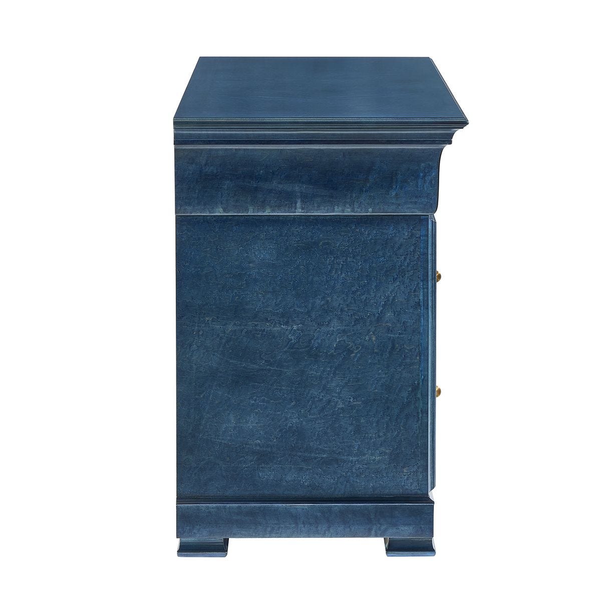 Louis Philippe 3 Drawer Chest - True Blue