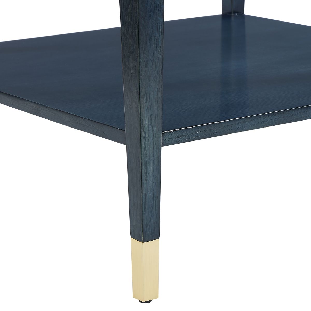 Marquetry Side Table - True Blue