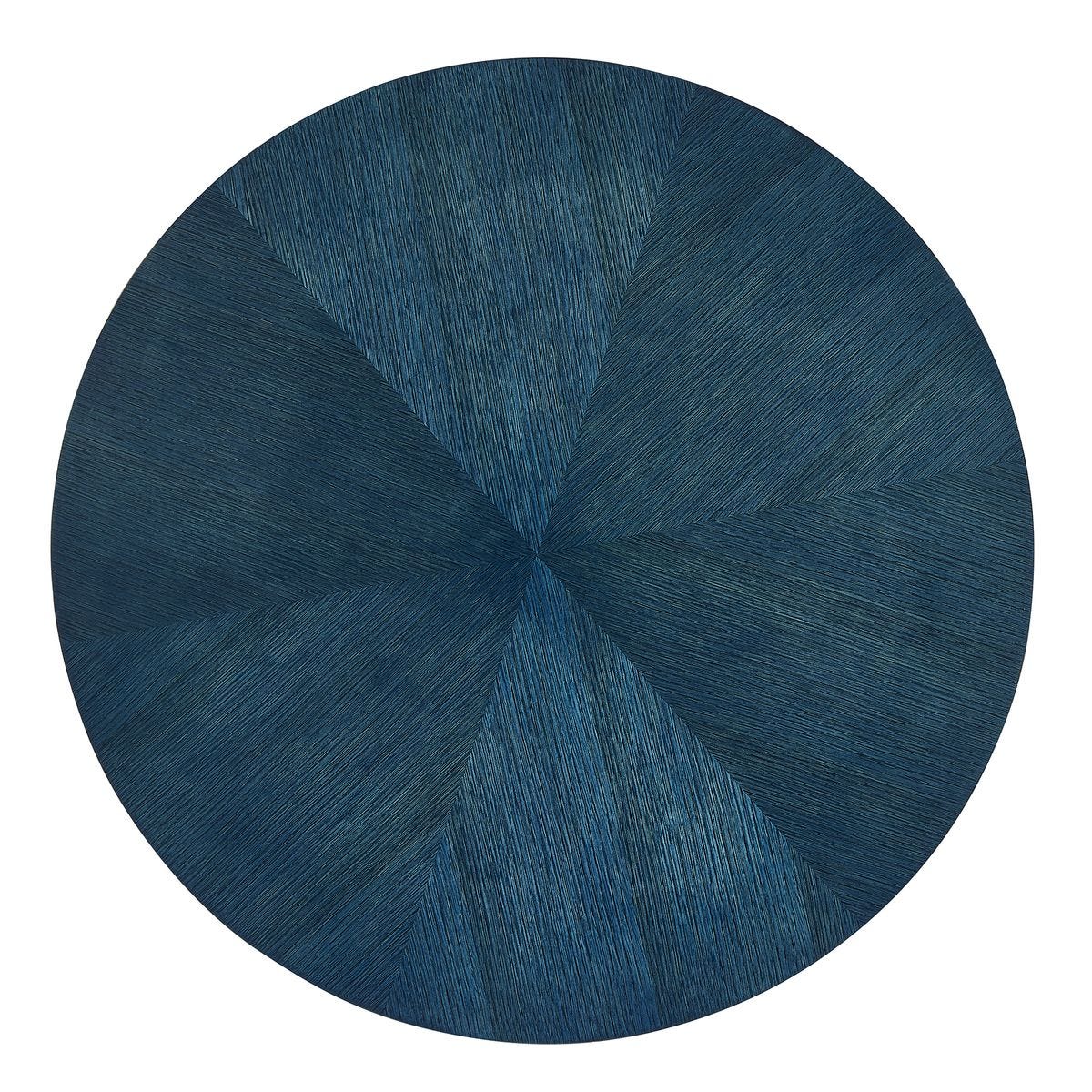 Put You On A Pedestal Side Table - True Blue