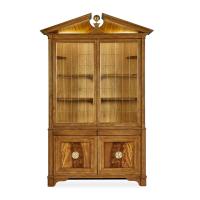 Pediment Tall Cabinet - Golden, 2 CARTONS