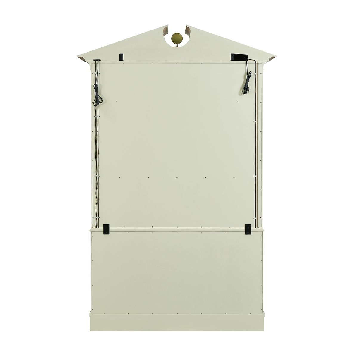 Pediment Tall Cabinet - Scrubbed Light Oak, 2 CARTONS