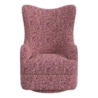 Hot Wing Swivel Chair - Tweedy Bird Purple Finch