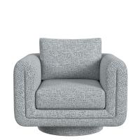 Loop Swivel Chair - Dashing Blue