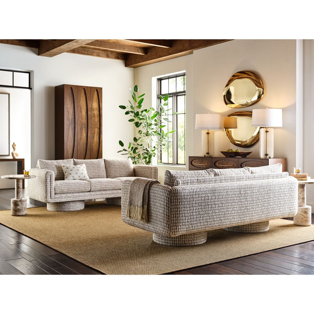Loop Sofa - Cotton Patch Snow