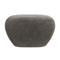 A Leg Up Ottoman - Lux Graphite