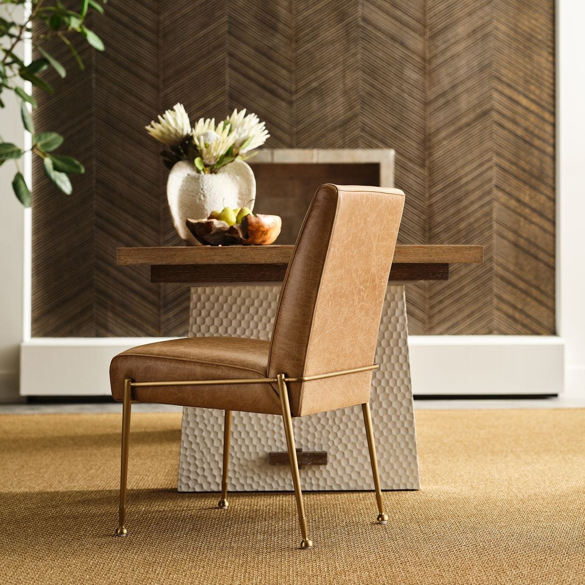 Maxim Dining Chair - Parchment