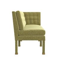 Approach the Bench Banquette, Left Corner - Twdy Brd Prkeet