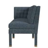 Approach the Bench Banquette, Right Corner - Twdy Brd Jewl