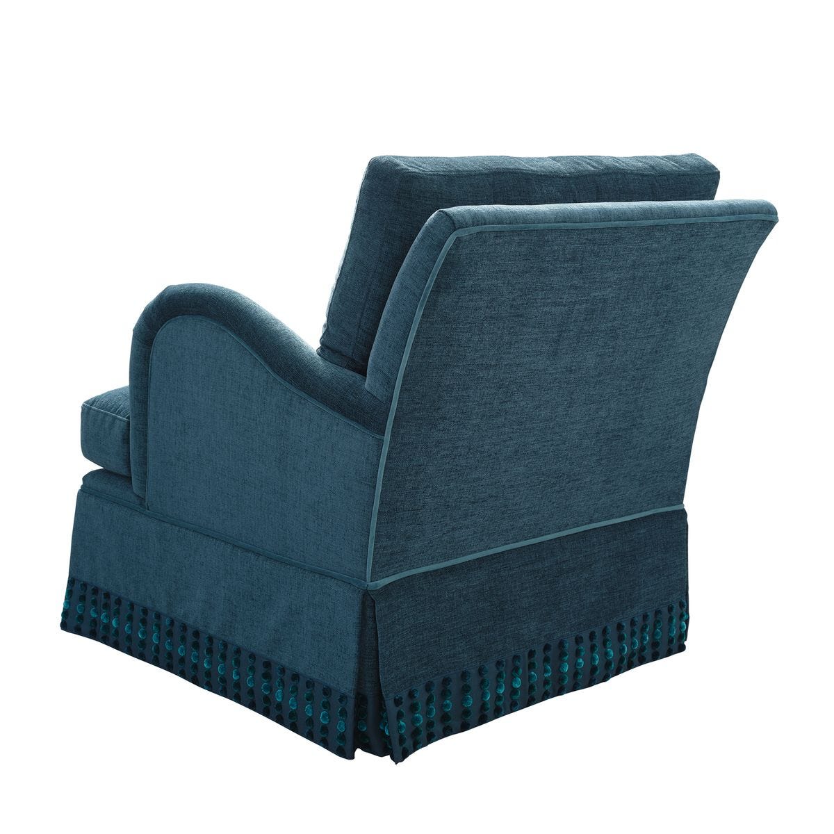 Hobnob Swivel Chair - Blue Danube