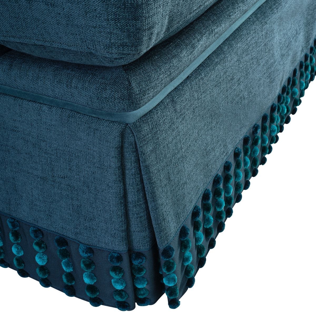 Hobnob Swivel Chair - Blue Danube