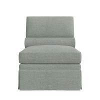 Slip Into It Slipper Chair - Criss Cross Sea Salt