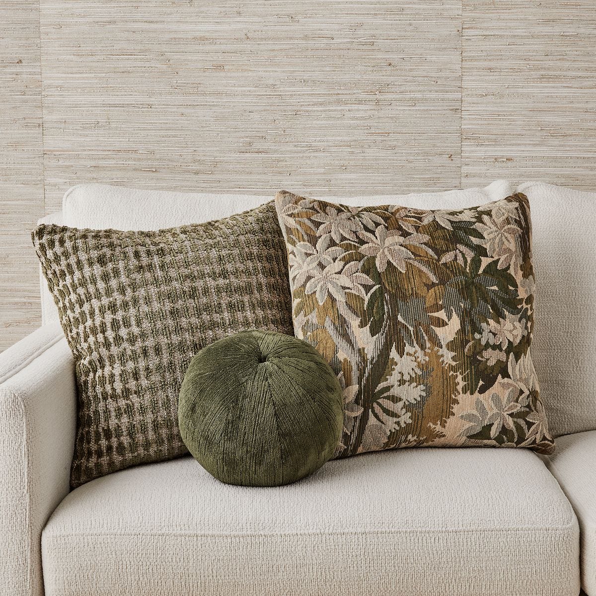 Sherwood Forest Pillow - Green