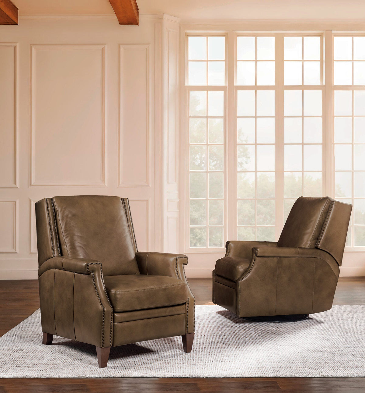 Collier Press Back Recliner