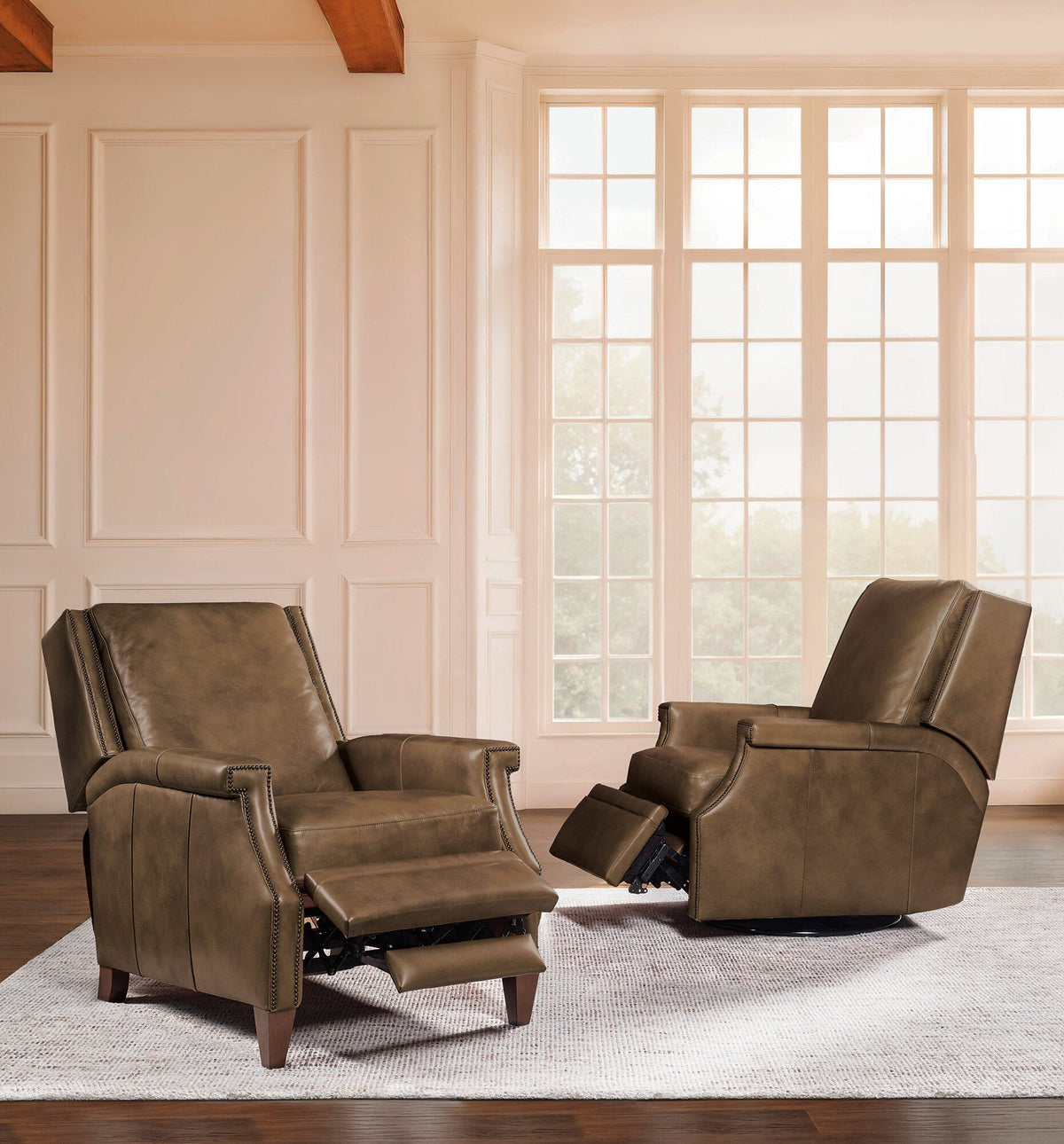 Collier Press Back Recliner