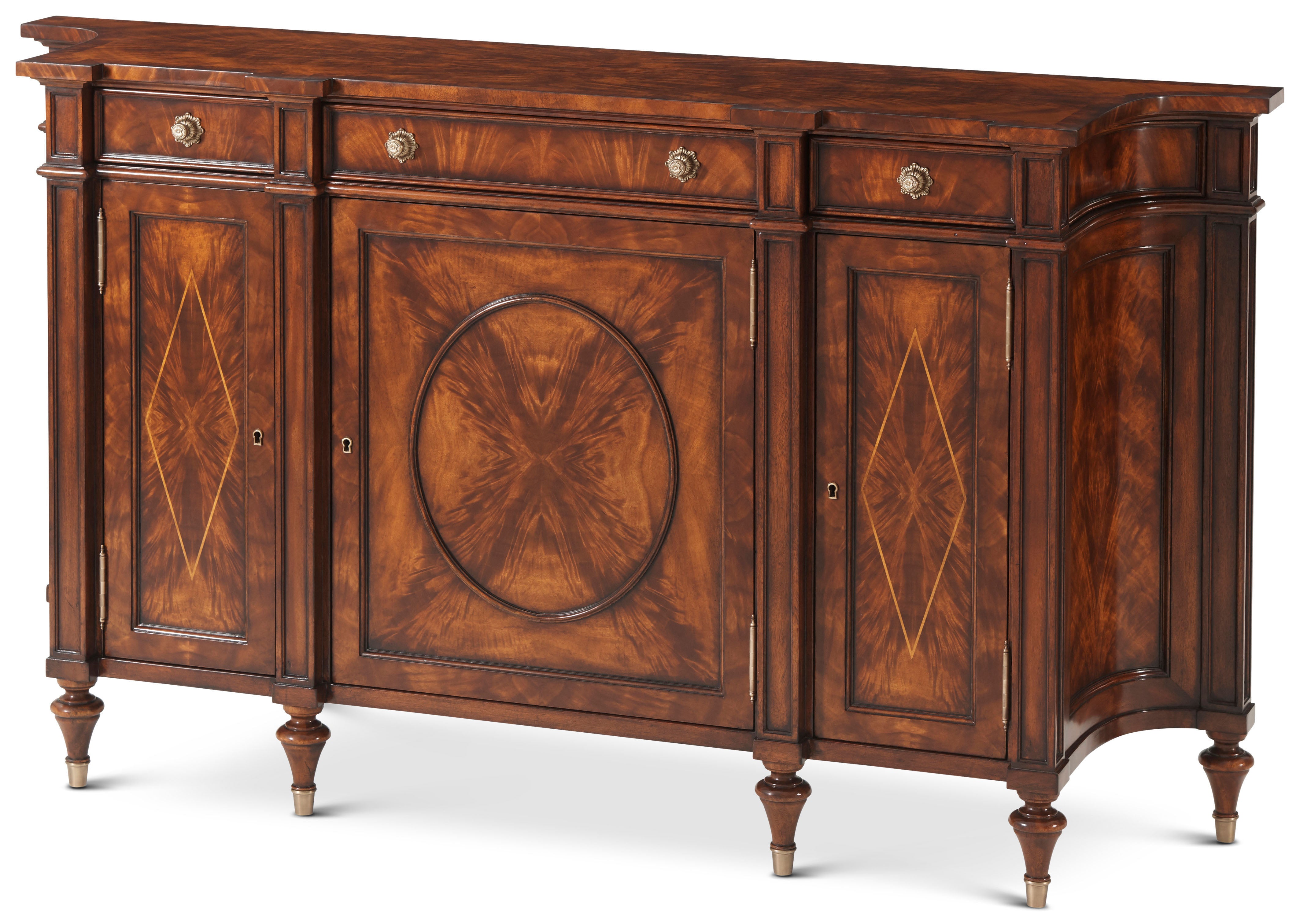 Concave Side Cabinet Sideboard | Theodore Alexander | Sutter & Vale