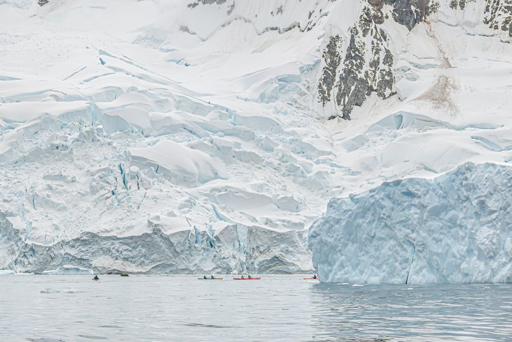 Antarctica Kayakers 1 artwork