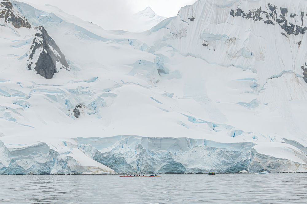 Antarctica Kayakers 4 artwork