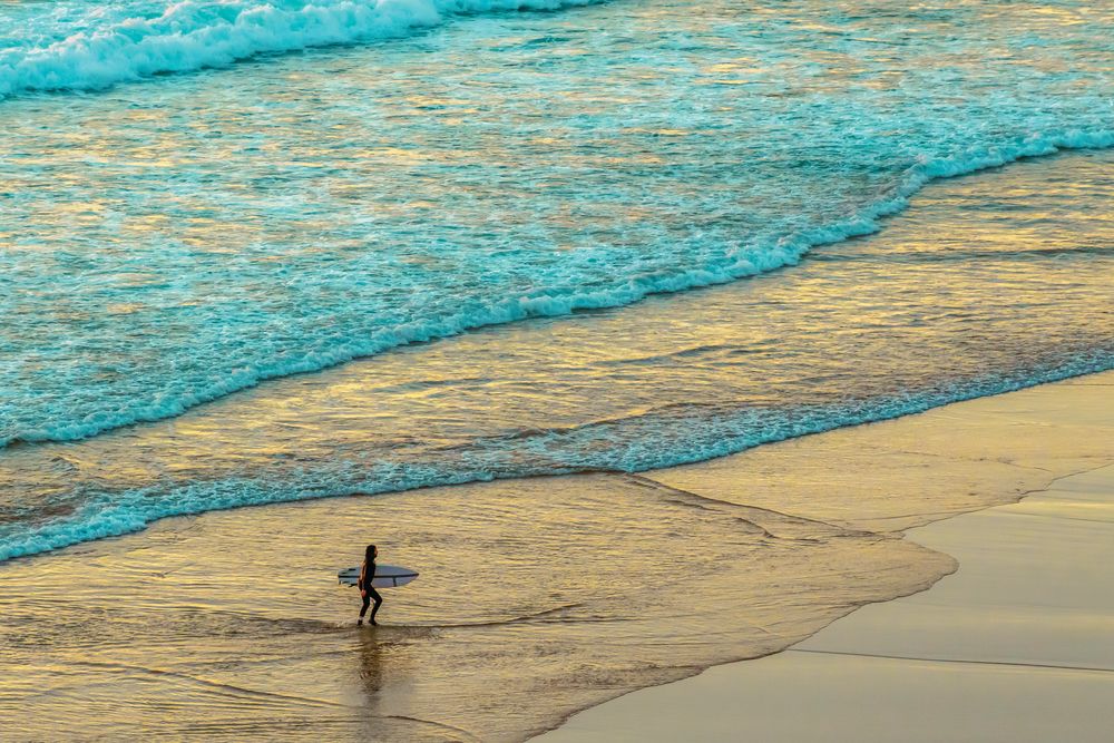Blue Water Surfer 2 artwork