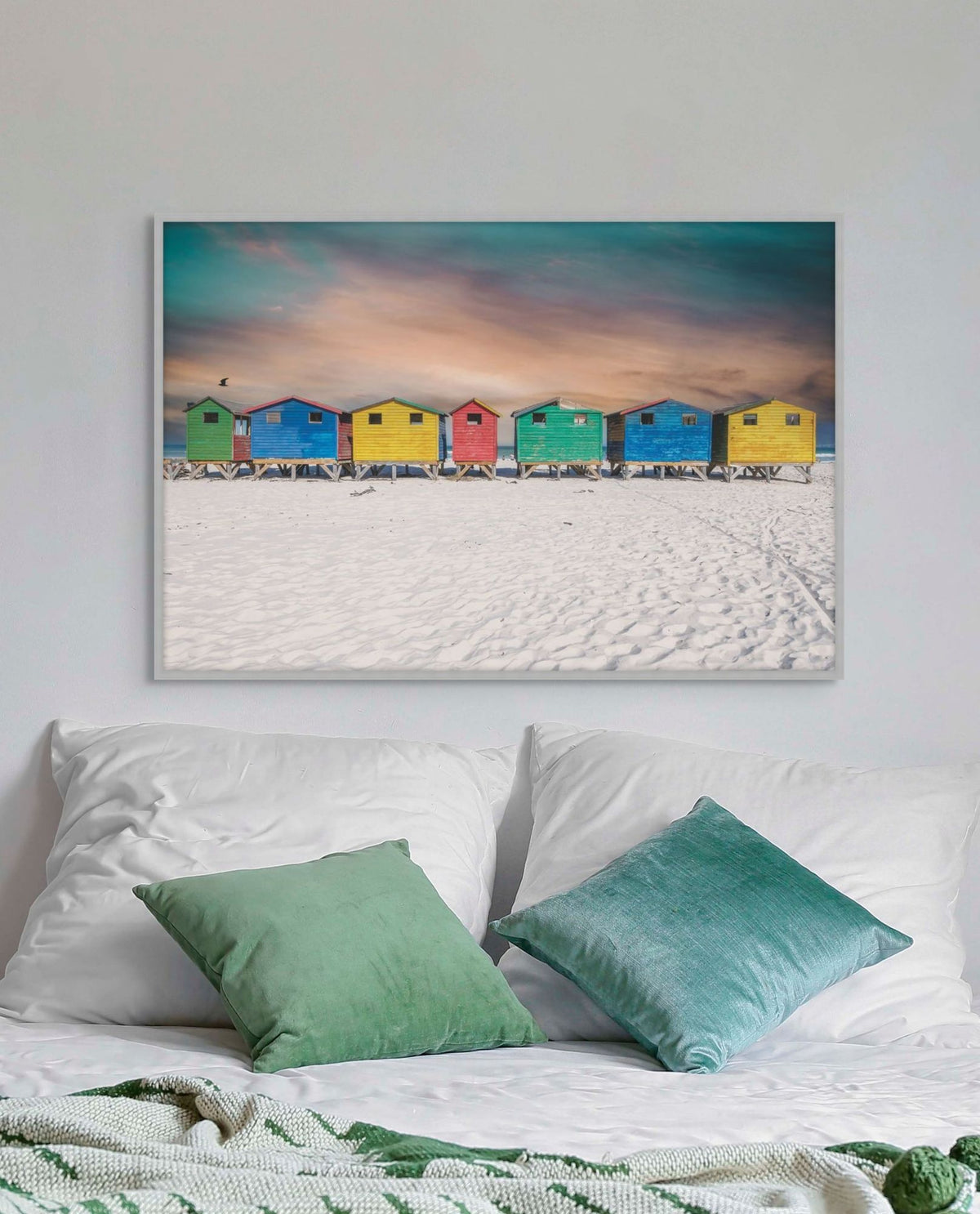 Cape Town Beach Huts 1 detail
