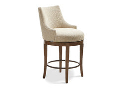 Corbin Wood Back Memory Swivel