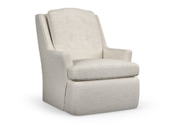 Cagney Skirted Swivel Rocker