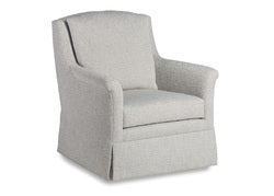 Carrie Skirted Ottoman