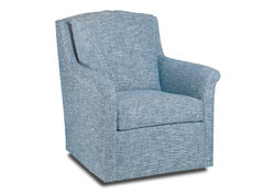 Carrie Track Arm Swivel Rocker