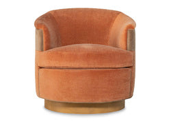 Olivia Memory Swivel W/ Decorative Back